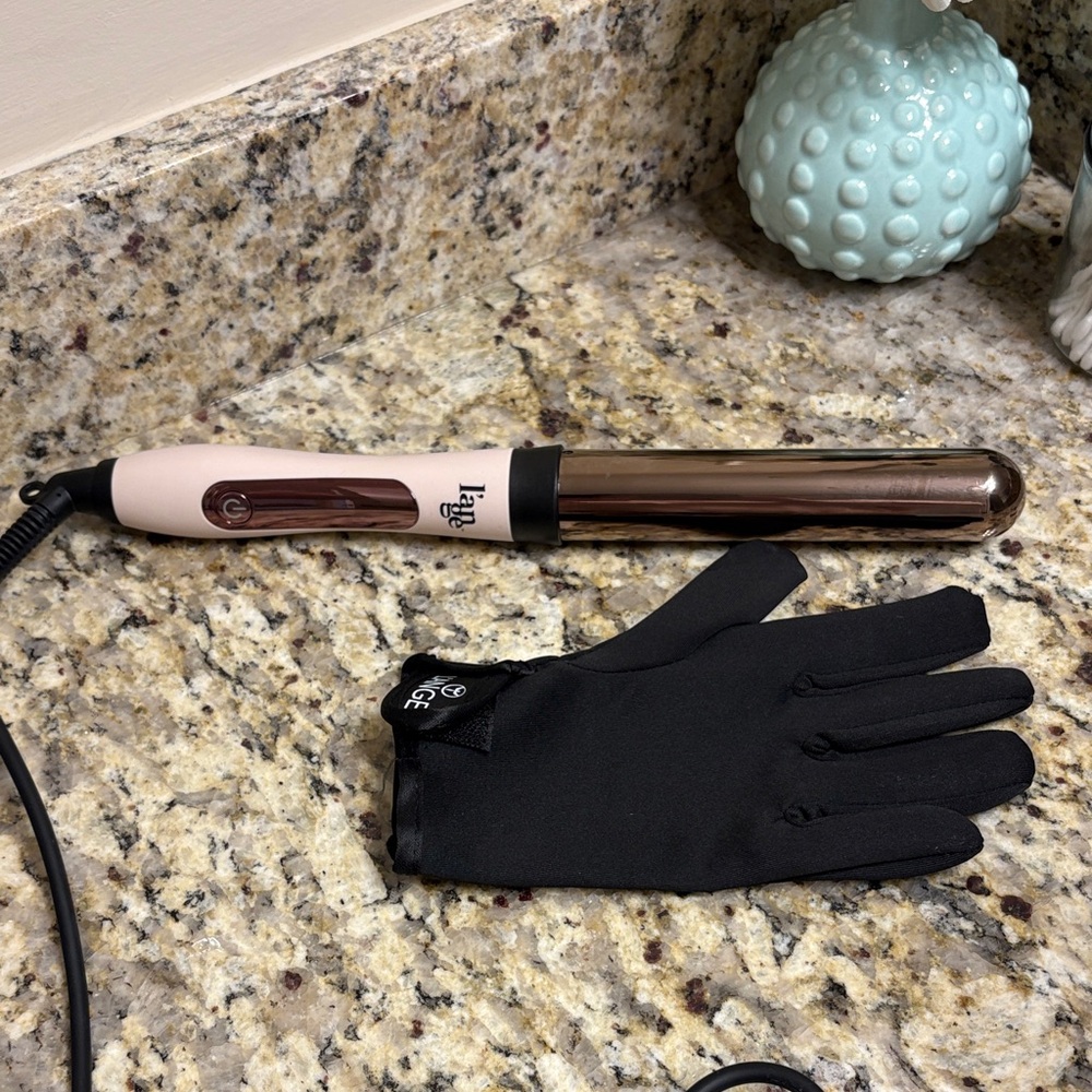 Lange Hair Curler - Rose Gold and Black